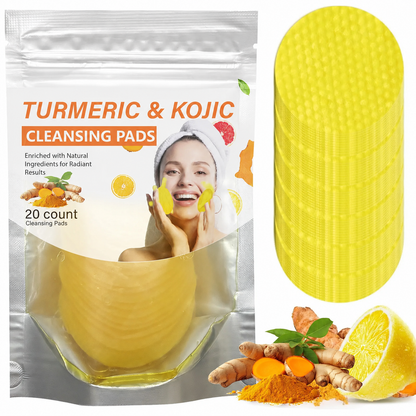 Turmeric Cleansing Exfoliating Pads Facial Cleansing Skincare