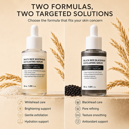 Rice Exfoliating Serum for Blackheads & Whiteheads
