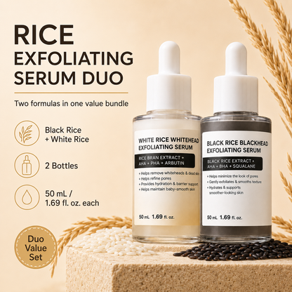 Rice Exfoliating Serum for Blackheads & Whiteheads