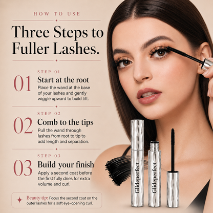 LAST DAY - BUY 1 GET 1 FREE💜Waterproof Curling & Lengthening Mascara