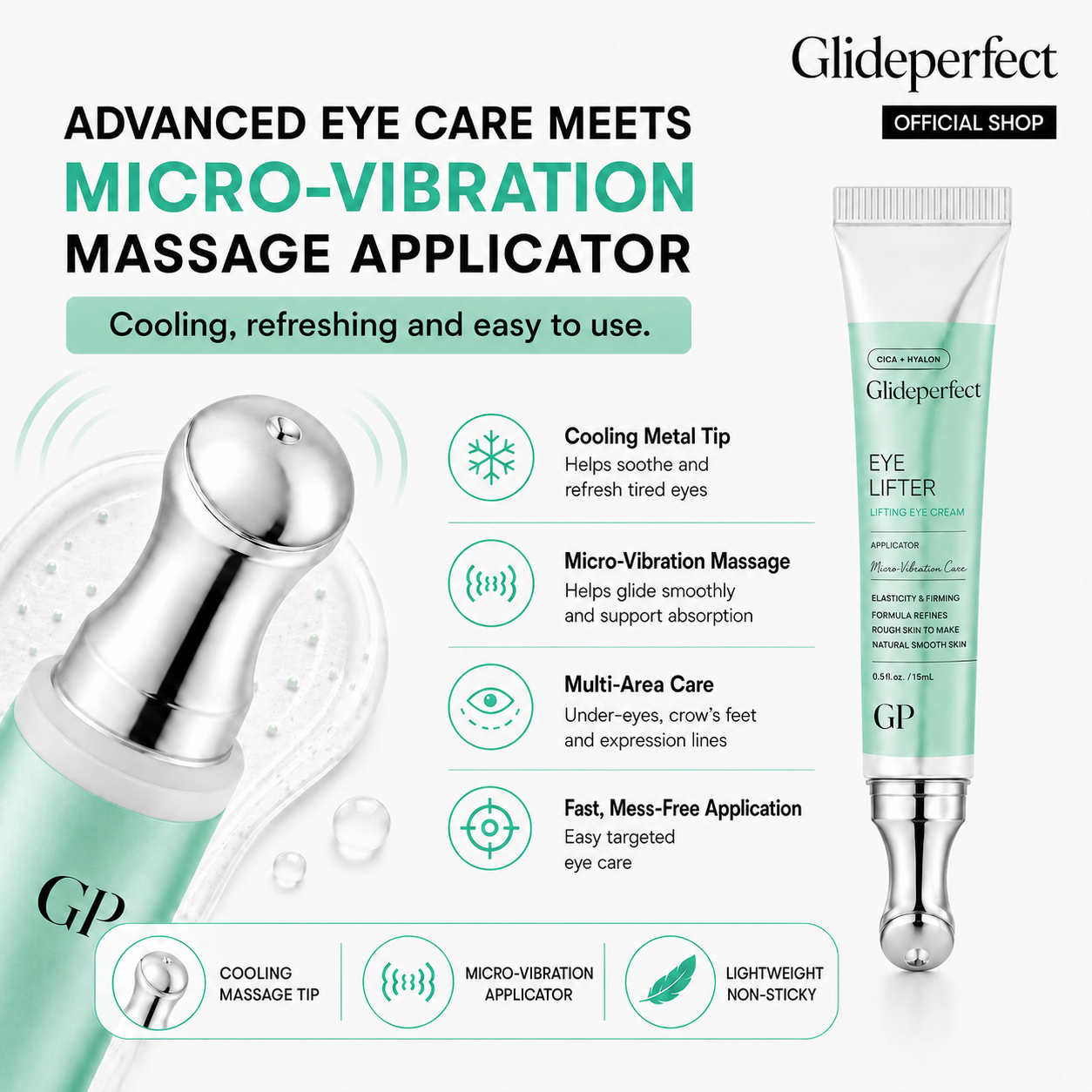 Glideperfect™ PDRN Micro-Vibration Eye Lifter